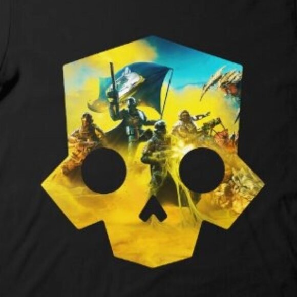 Helldivers II Video Game T Shirt Galactic War Co-op Gamer Tee 103 - Picture 2 of 5